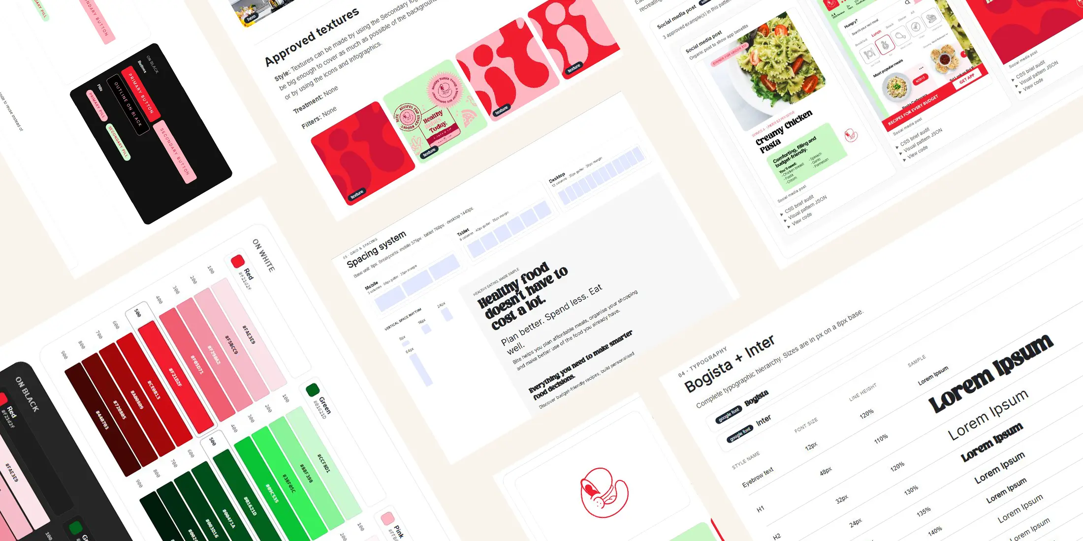 Bite Complete Branding System Showcase